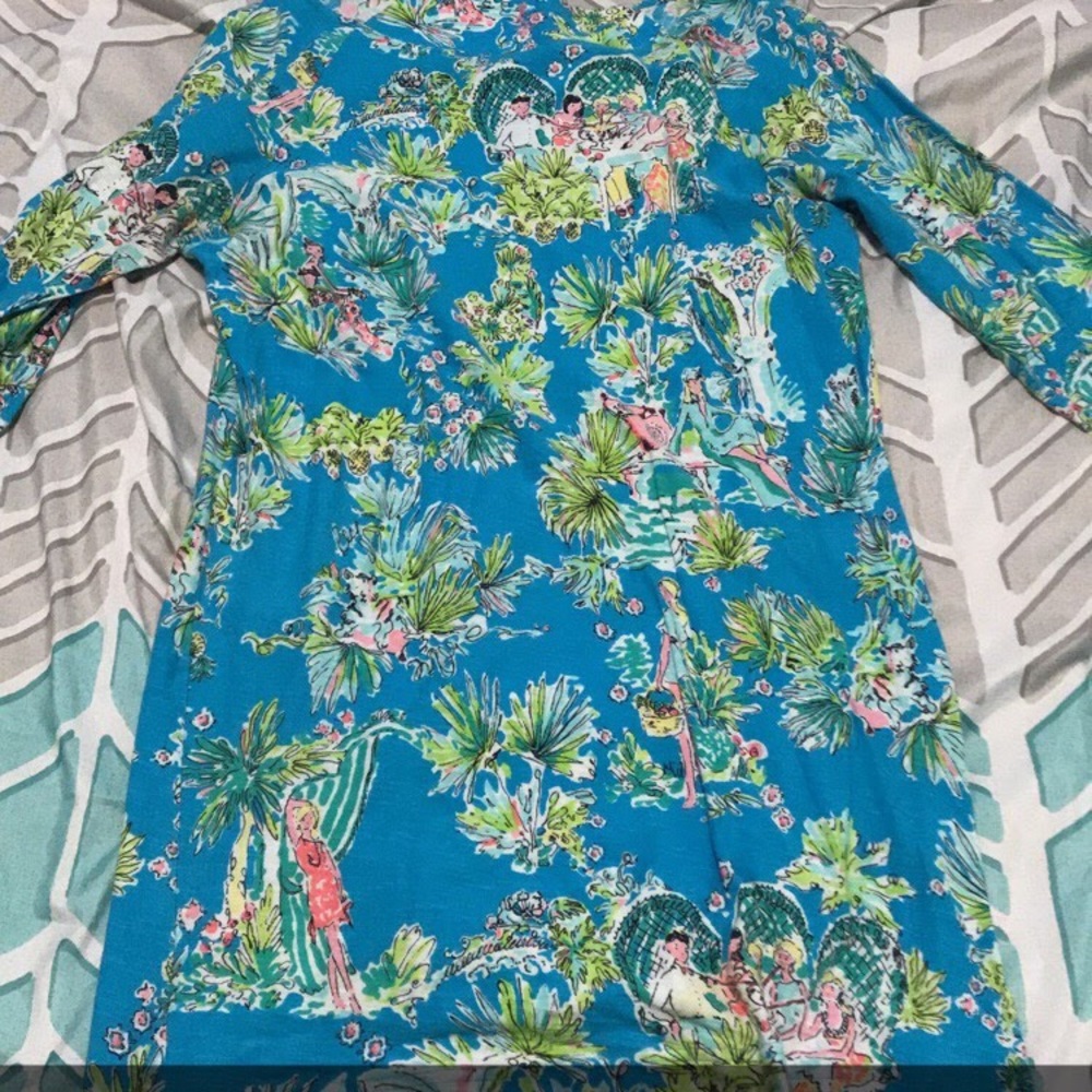 Medium EUC jungle glam dress